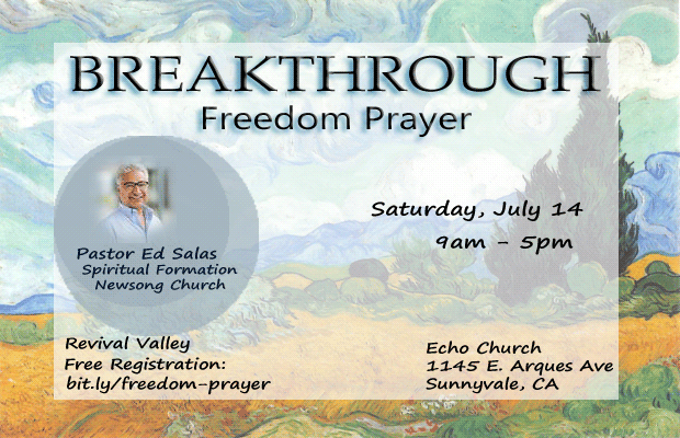 You are currently viewing BREAKTHROUGH: FREEDOM PRAYER